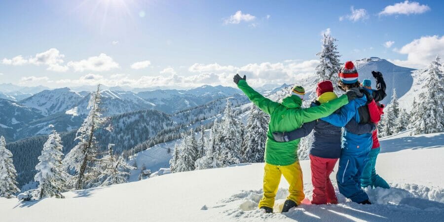 Winterurlaub in den Salzburger Bergen